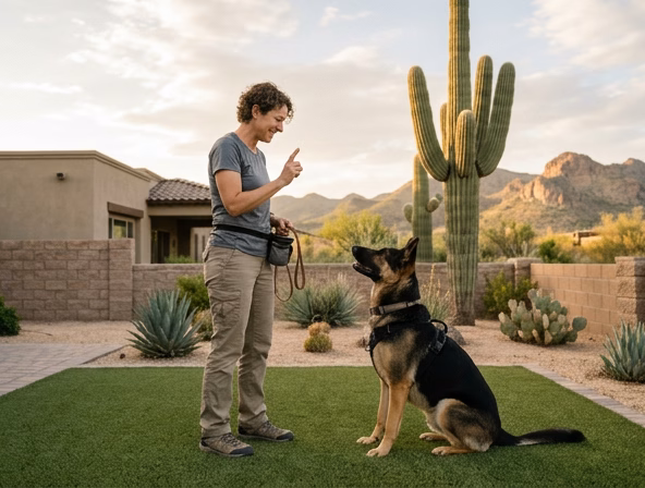 Dog aggression specialist working in Phoenix Arizona
